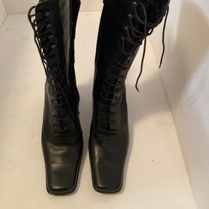 Gasoline Leather Boots Size 8 1/2